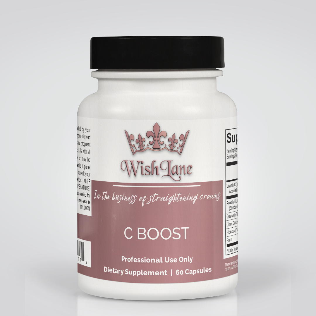 C Boost vitamin C supplement with bioflavonoids for immune support, collagen production, and antioxidant protection